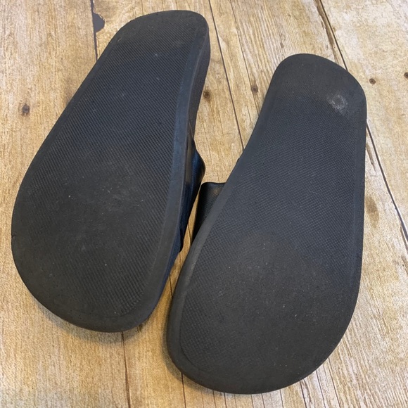 Boy Bye Slides Circus Sam Edelman Black Sz 7M - Picture 4 of 6